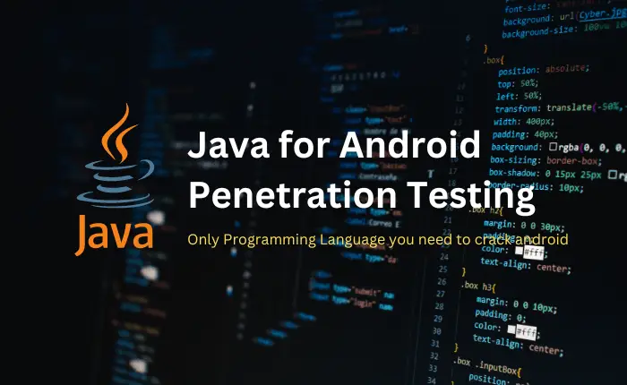 Java for Android Penetration Testing – Cyber Yodha